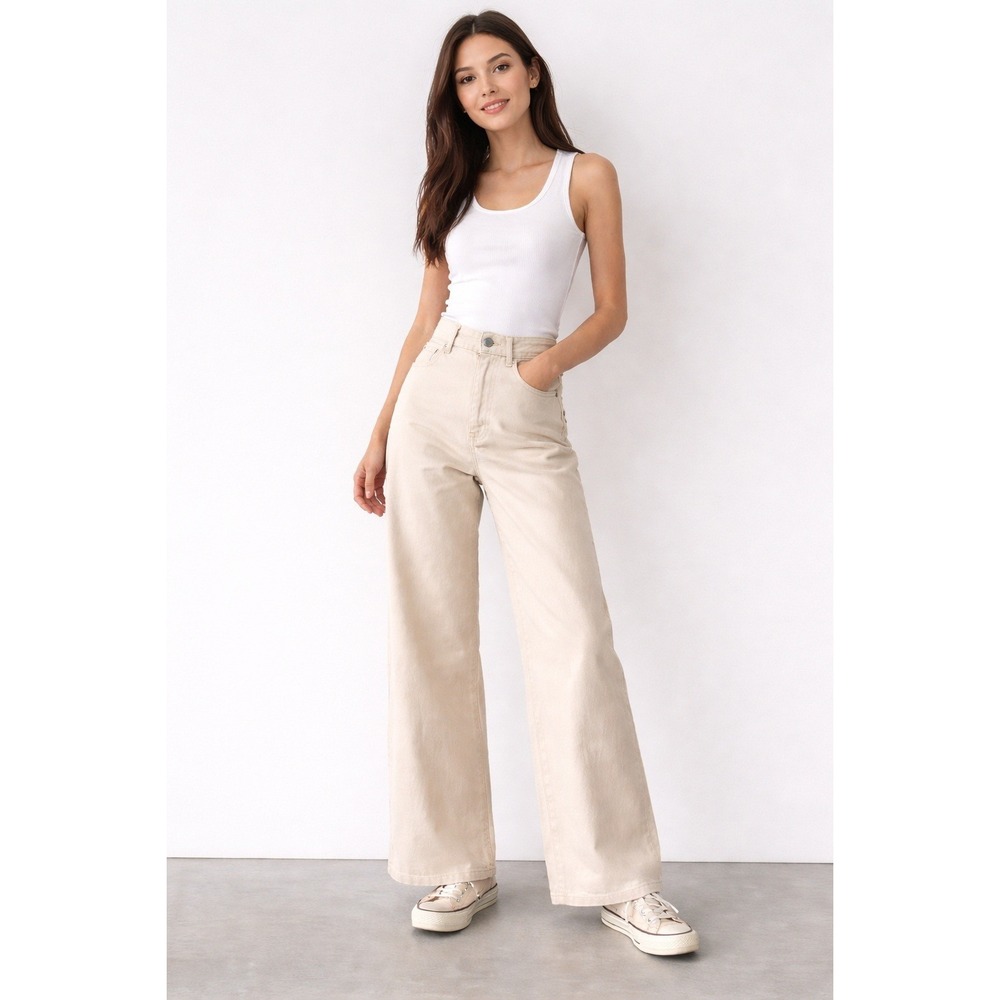Universal Thread 90s Baggy Jeans Womens 16 White Mid Rise Relaxed‎ Denim 39x30